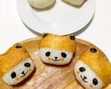 可愛い帽子のお稲荷パンダ♪弁当やランチに作り方4写真