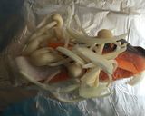 フライパンbe鮭のホイル焼き作り方4写真