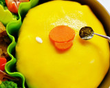簡単 キャラ弁 ✾ ぴよぴよオムライス作り方7写真