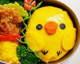 簡単 キャラ弁 ✾ ぴよぴよオムライス作り方8写真