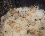 あさりとしめじの味噌炊き込み御飯　簡単作り方5写真