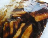 豚バラ肉のしそ巻き 山椒味噌風味作り方2写真