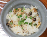 あさりとしめじの味噌炊き込み御飯　簡単作り方6写真