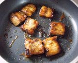 豚バラ肉のしそ巻き 山椒味噌風味作り方3写真