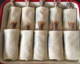 材料4つ！海老の春巻き作り方7写真