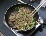 ローストキヌアの牛肉炒め作り方2写真