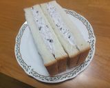小倉クリームのデザートサンドイッチ作り方6写真
