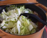 ストウブで春キャベツの無水ドライカレー作り方7写真