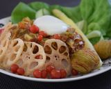 ストウブで春キャベツの無水ドライカレー作り方10写真