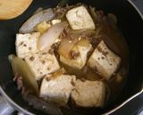 ☆挽肉豆腐のこってり煮☆作り方5写真