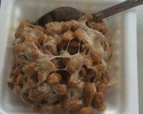 簡単！そば粉と納豆のダイエットお好み焼き作り方2写真