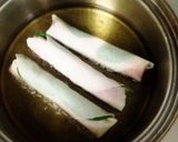 薬膳★まいたけとバジルの春巻き作り方4写真