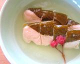 レンジで簡単☆ささみの桜蒸し作り方6写真