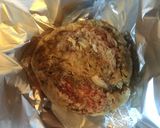 カマンベール丸ごと１個とろけるハンバーグ作り方3写真