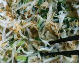 揚げ干しえび入り＊香ばしにらもやし作り方5写真