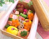 華やか春色＊お花見弁当作り方4写真