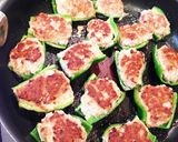 美味しくヘルシーに☆ピーマンの肉詰め作り方5写真
