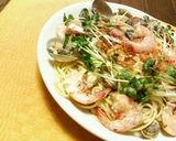 キレイ♡ゴマドレ♡海鮮サラダパスタ♡作り方6写真