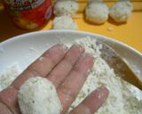 コロコロ揚げライスのトマトカレー風味作り方3写真