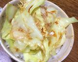 キャベツ丼作り方4写真
