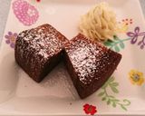 簡単ｶﾜｲｲ♪きな粉ｸﾘｰﾑﾌﾟﾁｹｰｷ作り方13写真