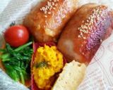 お弁当◎焼肉のたれで♪肉巻きおにぎり。作り方7写真