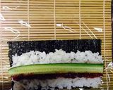 山海ぶしで梅キューの巻き寿司☆作り方2写真