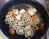 鶏肉とレンコンのうま煮作り方5写真