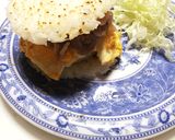 チーズがうまい！ライスバーガー作り方5写真