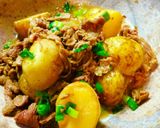 みんな大好き～新じゃがと鶏肉の炒め煮♪作り方13写真