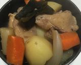 釜めしの釜で1人分の肉じゃが作り方6写真