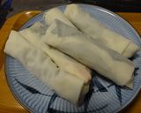 ふき入り春巻き作り方3写真