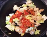 簡単やわらか♪鶏胸肉の揚げ焼きキムチマヨ作り方7写真