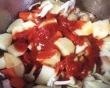 チキンのトマト煮込みカレー作り方5写真