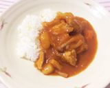 チキンのトマト煮込みカレー作り方9写真