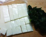 野沢菜チーズおにぎり✴作り方2写真