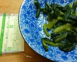 野沢菜チーズおにぎり✴作り方1写真