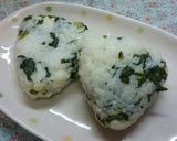 野沢菜チーズおにぎり✴作り方5写真