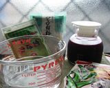 赤紫蘇ジュースでわらび餅^^作り方1写真