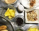簡単！パイナップルバナナケーキ！作り方3写真