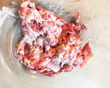 豚こまはんぺんバーグの甘辛おろしだれ作り方2写真
