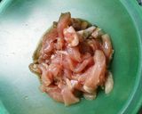 簡単！ブロッコリーとむね肉の青椒肉絲風作り方2写真