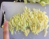 たっぷり春キャベツとたまごのサンドイッチ作り方1写真