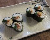 ほうれん草とくぎ煮の海苔巻き作り方4写真