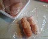 おうちで作る鶏皮の焼き鳥串作り方1写真