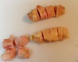 おうちで作る鶏皮の焼き鳥串作り方2写真