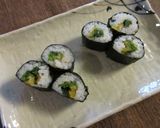 ほうれん草とくぎ煮の海苔巻き作り方5写真