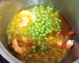 海老とグリーンピースのサフランスープ作り方17写真