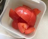 豚バラとニラ卵トマト炒め作り方3写真