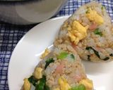 鶏そぼろのカラフル丼&おにぎり作り方3写真